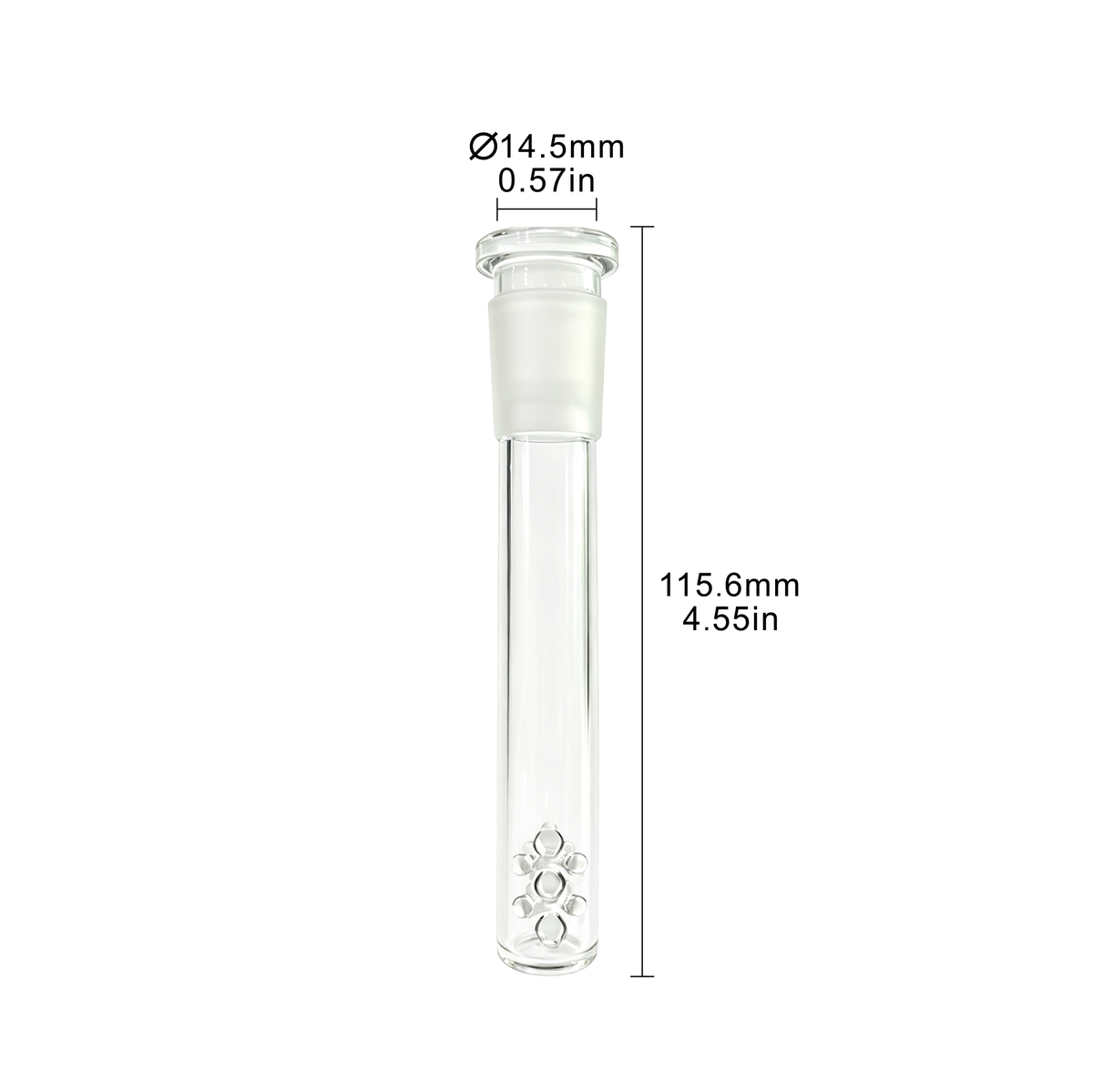 Glass 14/18mm Stem Quartz Banger Set