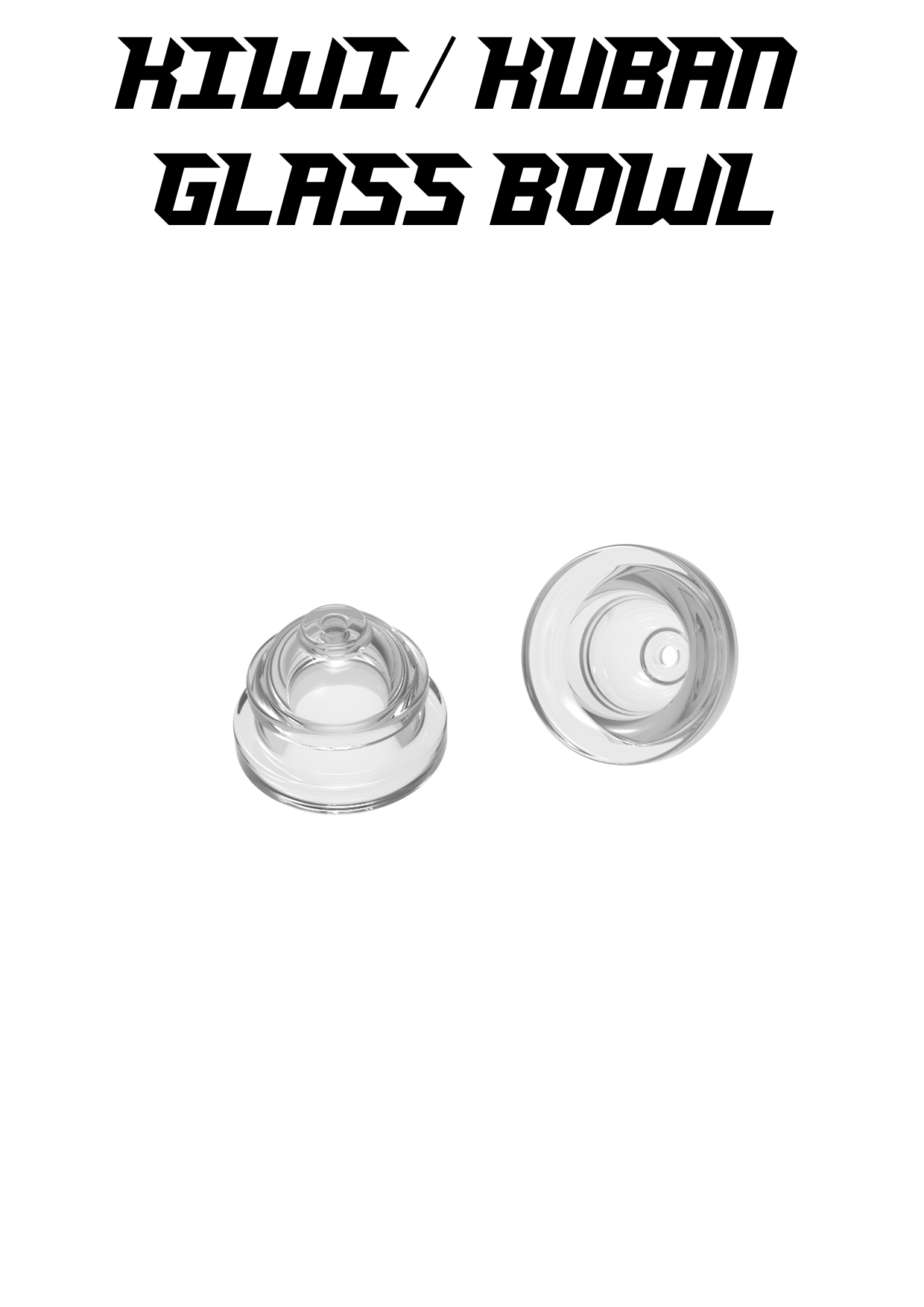 Kiwi/Kuban Glass Bowl